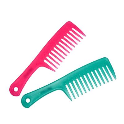 China Wholesale High Quality Massage Thicken Large Head Wide Tooth Flat Comb Flat Hair Brush for sale