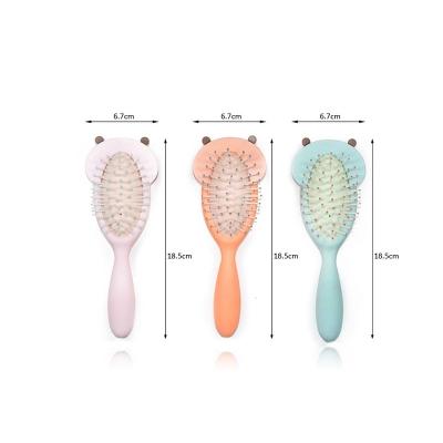 China Home Most Popular Soft Touch Soft Handle Bestselling Kids Detangler Brush for sale