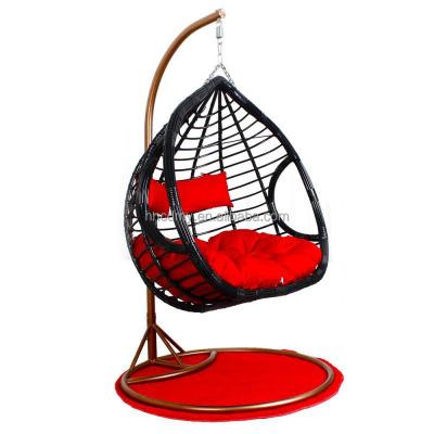 China Best Selling Modern Wicker Hanging Chair Indoor And Outdoor Cheap Adult Balcony Swing Rattan Terrace Basket Hanging Chair for sale