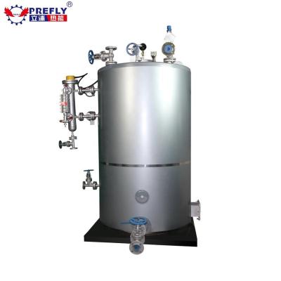 China 100kg 500kg 0.5t vertical small gas diesel fire tube steam boiler for sale