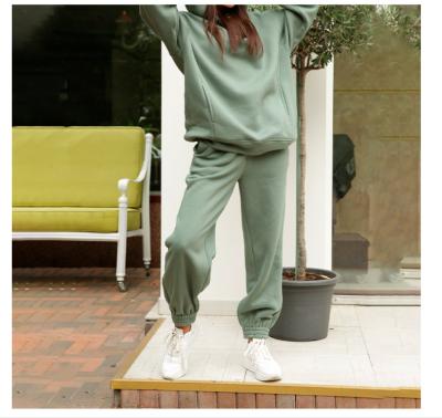 China Breathable Set of Women Fitness Women Hoodies Pullover Jacket Custom Pant Gym Tracksuit Women Jogging Sweatshirts for sale