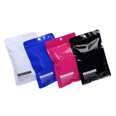 China Resealable Non Leakage Printed Plastic Packaging Bag Multicolor for sale