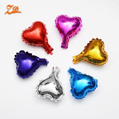 China Promotional Wholesale Toy Mini Heart Shaped Aluminum Foil Balloon for sale