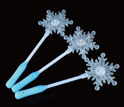 China Christmas Bling Use Light Up Snowflake Wands, Party Supplies for sale