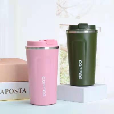 China 304 Stainless Steel Car Travel Double-Layer Single Viable Portable Vacuum Insulated Mug Gift Mugs American Office Business Coffee Mug for sale