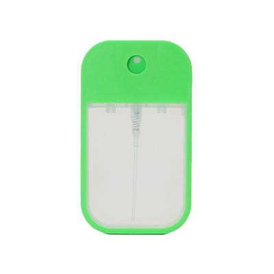 China 2021 Eco-friendly New Design Mobile Phone Shaped 45Ml Credit Card Perfume Mist Spray Plastic Pocket Bottle For Hand Sanitizer Sprayer for sale