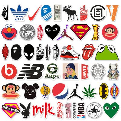 China Removable Cartoon Sticker OEM Laptop Accessories Oracal Skins For MacBook Vinyl Sticker Computer Decals for sale