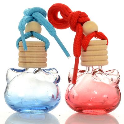 China Perfume Hanging Air Fresheners Wholesale High Quality With Own Logo Car Perfume Transparent Perfume Bottle for sale