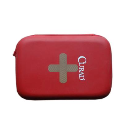 China Red EVA Medical Kit First Aid Pouch Eva First Aid Bag Kit Light Weight Medical Custom Size Cross for sale