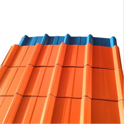 China Roof covering raw material cold rolled steel coil --zinc coated sheet ppgl coated color roofsheets price for sale