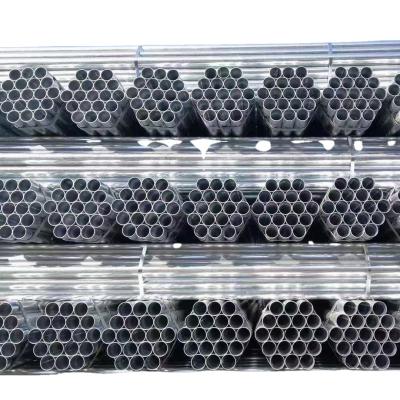 China Liquid Pipe Manufacturer ASTM Hot Dip GI Construction Scaffolding Round Welded Steel Pipe Pre Galvanized for sale