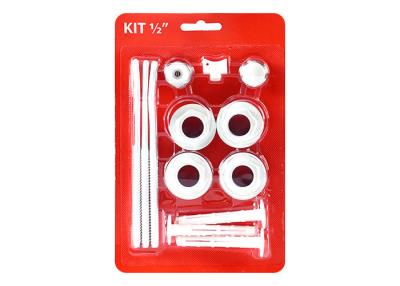 Chine 13 dans les kits de chauffage de 1 radiateur placez les accessoires de radiateur avec 3 ancres et 3 doigts à vendre