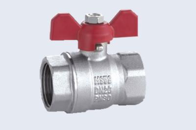 China 1/2'' - 2'' Forged Brass Valve Manual Sanitary Ball Valves for sale