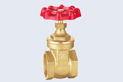 China 15mm 20mm Forged Brass Gate Valve Full Port NPT Thread for sale