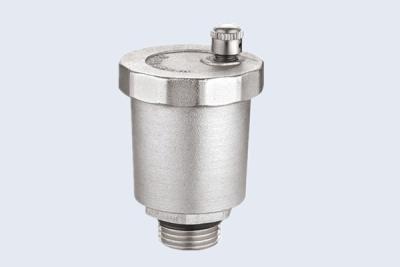 China 1/2 Inch Nickel Plated Brass Air Vent Brass Pressure Relief Valve for sale