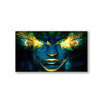 China New Modern Art Oil Printing Frameless Wall Painting , Portrait Abstract Canvas Art Decor Painting for sale