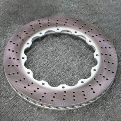 China Auto part 355*28 custom 355*32mm brake disc rotor drill for racing brake caliper for sale