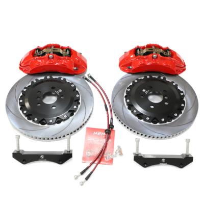 China Auto brake systems new design modified Abalone 19Z pump before and after the big six four piston car brake caliper sets for sale