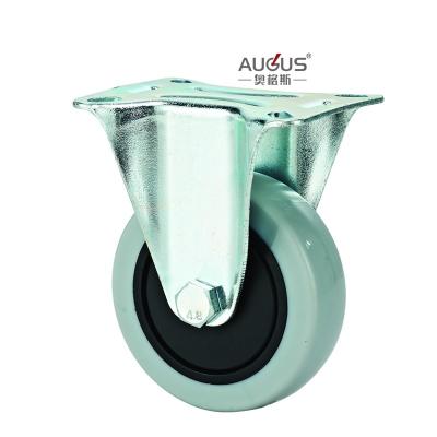 China Fix, Flexible, Screw,Hole Topped, Bolt Caster Medium Duty Caster Wheel for sale