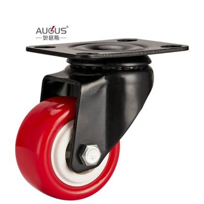 China Screw Type Light Duty Plastic 4 Inch Heat Resistant Small Swivel Caster Wheel for sale