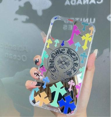 China Popular Designer CIA TPU Mirror Phone Case Back Cover For iPhone 11 12 pro Max Custom Brand 13 14 Case for sale