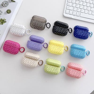 China Fanshion Luxury Diamond Earphone Protective Case For Airpods 3 Pro 2 Case for sale