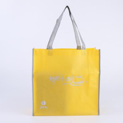 China Environmental Protection Made Of China Top Quality Laminated Nonwoven Shoe Tote Bag for sale