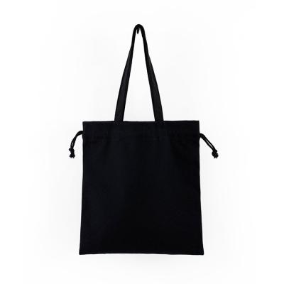 China Handled customized printing grocery shopping latest custom logo promotional eco-friendly single bag no logo organic cotton for sale