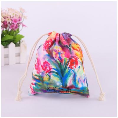 China High Quality Professional Drawstring Bag Manufacturer Makeup Bag Cotton Drawstring Bags for sale