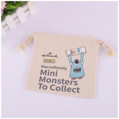 China China Eco-friendly Professional Manufacture Cotton Dust Bag Small Drawstring Toy Storage Bag for sale