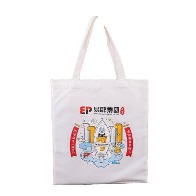 China Environmental Protection Guaranteed Quality Appropriate Price Ladies Customize Simple Foldable Canvas Bag for sale