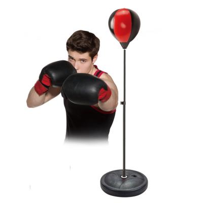 China Champtions Sports Set Adjustable Pedal Dish Champtions Indoor Sports Set Speed ​​Ball Boxing Products With Glov e for sale