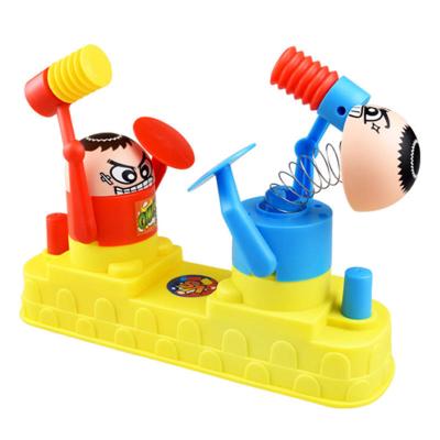 China Interactive Plastic Battle Hammer Double Doll Reduction Pressure Stress Game Table Hiding Toy 3294635 for sale