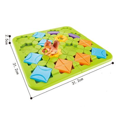 China Wholesale Kids Gift Toy Squirrel Carries Nuts Intelligence Educational Game Toys For Children 29.5*25.5*6.5 for sale