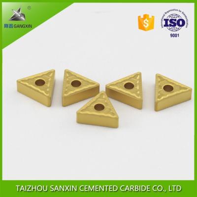 China Gangxin P30/K20/K30 KNUX160405 tungsten carbide turning inserts, CCMT/TPKN/TNMG/CNMG external cnc turning tool inserts sanxin for sale