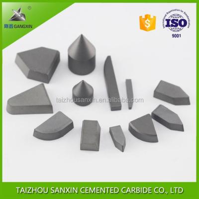 China yg6 p30 YG8 tungsten brazed carbide tips cheap customized sizes sanxin for sale