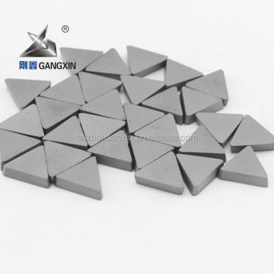 China YG6/K10 grade tungsten carbide milling tips/ p30 carbide tips triangle sanxin Te koop