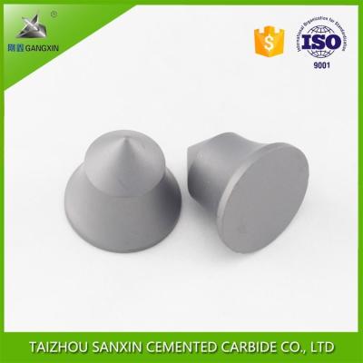 China YZ10D abrasive resistance tungsten carbide countersink road drill bit/hard road drilling button sanxin for sale