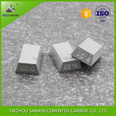 China factory supply Gangxin Brand tungsten carbide ss10 stone cutting tips carbide brazed stone cutting inserts sanxin Te koop