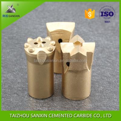 Cina factory supply 34mm tungsten carbide rock drilling tools solid carbide drill bits sanxin in vendita