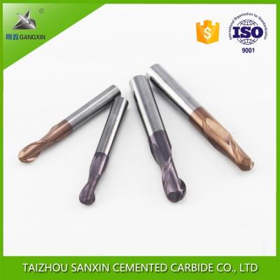 Chine Taizhou ISO K10,K20,K30,K40 solid cemented / tungsten carbide cutting milling tool for milling machine sanxin à vendre