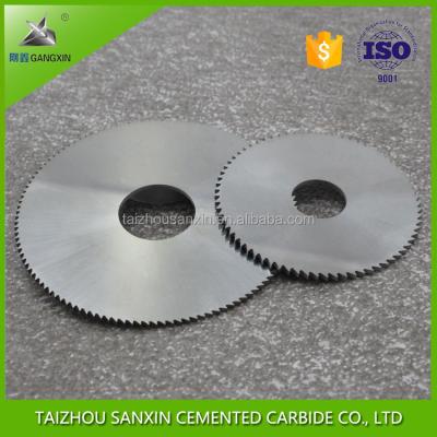 Cina tungsten carbide circular saw blade for cutting stainless steel, for grooving/wood cutting saws sanxin in vendita