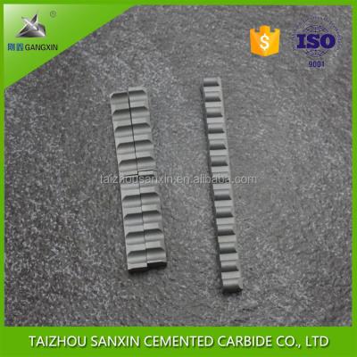 China provide carbide gripper jaw inserts in drilling&mining tungsten chuck jaws from taizhou sanxin sanxin for sale