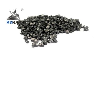 China YG8 crushed tungsten carbide grit 5-80 mesh crushed carbide grit agriculture usage crushed carbide grit sanxin Te koop