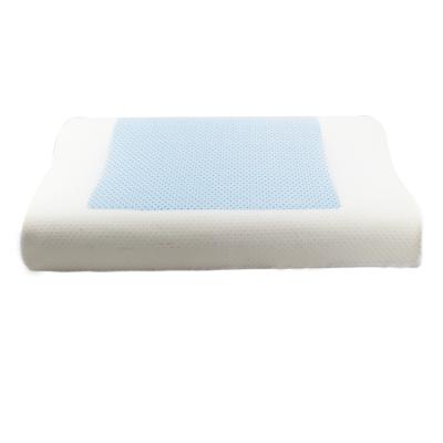 China Memory Foam Wave Sleep Pillow Polyester Bedding Pillow Cooling Gel for sale