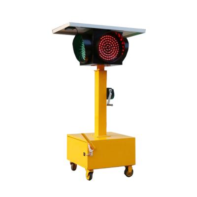 China Road traffic ect. Wholesale Traffic Light Red Green Solar Portable Led Light for sale