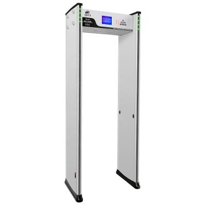 China New Product 18 Zones Detecting Area Walk Through Metal Detector With 6 Digital LCD Screen Count 2200mm(H)X800mm(W)X580mm(D) for sale