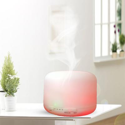 China 500ml Aroma Diffuser Air Diffuser Chargeable Scent Machine Waterless Timing Diffusers 7 Colors Difusor Aromatizantes Aroma Humidifiers for sale