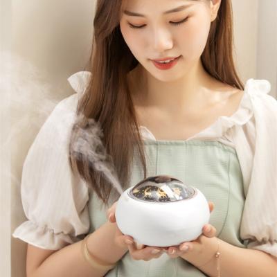 China Wholesale 220ml Household Air Humidifier ABS Essential Oil Aroma Diffuser with 7 Colors for Home Use Moist Skin and Purify Air for sale