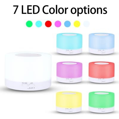 China Mini Automatic Nebulizer 7Colors Household Refillable Scent Machine Ultrasonic Humidifier 500ml Aroma Diffuser Fragrance Machine for sale